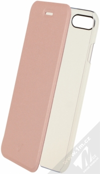 CellularLine Clear Book flipové pouzdro pro Apple iPhone 7 růžová (pink)
