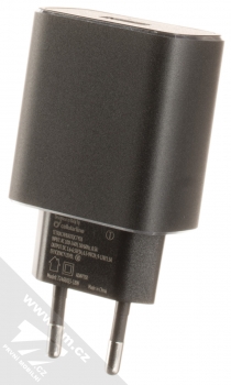 CellularLine Extreme Charger Kit 18W nabíječka do sítě s USB výstupem a odolný USB kabel s USB Type-C konektorem černá (black) nabíječka zezadu
