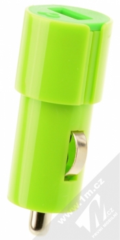 CellularLine Style&Color USB Car Charger nabíječka do auta s USB výstupem 1A zelená (green)