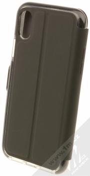 Celly Hexawally odolné flipové pouzdro pro Apple iPhone X černá (black) zezadu