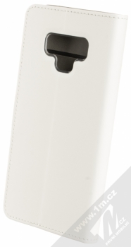 Celly Wally kožené pouzdro pro Samsung Galaxy Note 9 bílá (white) zezadu