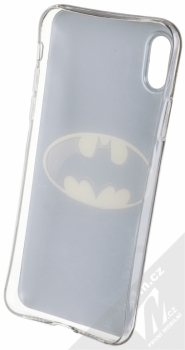 DC Comics Batman 023 TPU ochranný silikonový kryt s motivem pro Apple iPhone X černá (black) zepředu