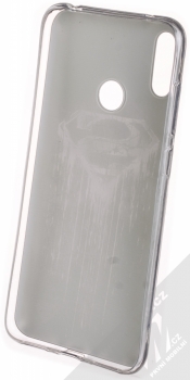 DC Comics Superman 003 TPU ochranný kryt pro Huawei Y7 (2019) černá (black) zepředu