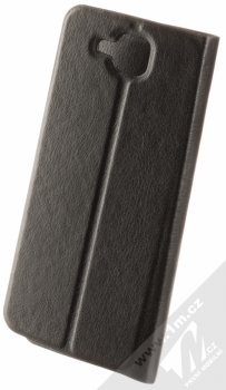 Doogee Accessories Package originální sada flipového pouzdra a ochranného tvrzeného skla na displej pro Doogee X9 Mini černá (black) flipové pouzdro zezadu
