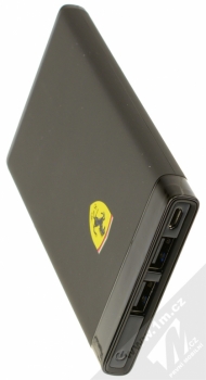 Ferrari PowerBank záložní zdroj 5000mAh pro mobilní telefon, mobil, smartphone, tablet černá (black) konektory