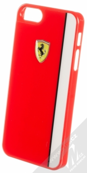 Ferrari Scuderia Hard Case ochranný kryt pro Apple iPhone 5, iPhone 5S, iPhone SE (FELIHCPSERE) červená (red)
