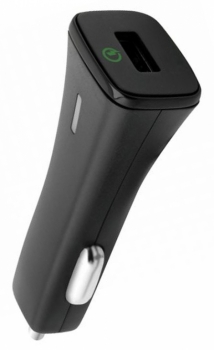 Fontastic Quick nabíječka do auta s USB výstupem 2A a technologií Qualcomm Quick Charge 2.0 pro mobilní telefon, mobil, smartphone, tablet černá (black)