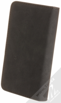 Forcell Commodore Book flipové pouzdro pro Huawei Y5 (2017), Y6 (2017) černá (black) zezadu