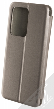 Forcell Elegance Book flipové pouzdro pro Samsung Galaxy S20 Ultra kovově šedá (steel) zezadu