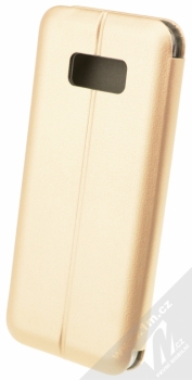 Forcell Elegance Book flipové pouzdro pro Samsung Galaxy S8 Plus zlatá (gold) zezadu