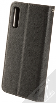 Forcell Fancy Book flipové pouzdro pro Samsung Galaxy A50 černá (black) zezadu