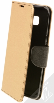 Forcell Fancy Book flipové pouzdro pro Samsung Galaxy S8 Plus zlatá černá (gold black)