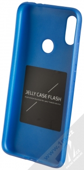 Forcell Jelly Matt Case TPU ochranný silikonový kryt pro Xiaomi Redmi Note 7 modrá (blue) zepředu