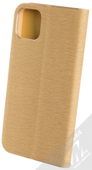 Forcell Luna flipové pouzdro pro Apple iPhone 11 Pro Max zlatá (gold) zezadu