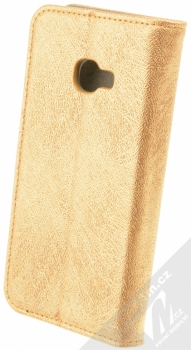 Forcell Magic Book flipové pouzdro pro Samsung Galaxy Xcover 4 zlatá (gold) zezadu
