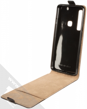 Forcell Slim Flip Flexi otevírací pouzdro pro Samsung Galaxy A9 (2018) černá (black) otevřené