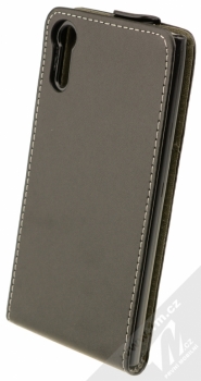 ForCell Slim Flip Flexi otevírací pouzdro pro Sony Xperia XZ černá (black) zezadu