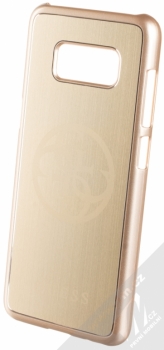 Guess Korry Aluminium Plate Hard Case ochranný kryt pro Samsung Galaxy S8 (GUHCS8MERLGO) zlatá (gold)