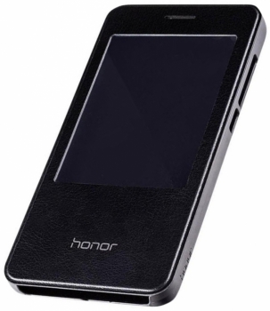 Honor Preview Window originální flipové pouzdro pro Honor 4X černá (black) samotné šikmo