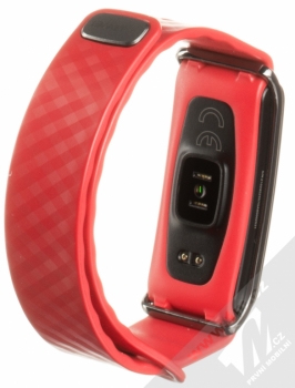 Huawei Color Band A2 chytrý fitness náramek se senzorem srdečního tepu červená (red) zezadu