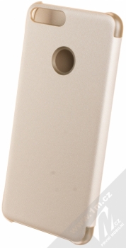 Huawei Flip Cover originální flipové pouzdro pro Huawei P Smart zlatá (gold) zezadu