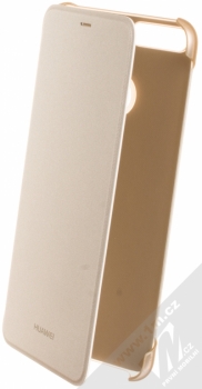 Huawei Flip Cover originální flipové pouzdro pro Huawei P Smart zlatá (gold)