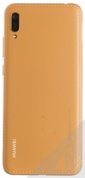 Huawei Y6 (2019) hnědá (amber brown) zezadu