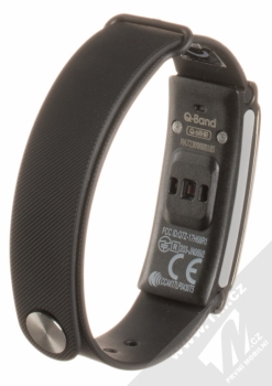 i-gotU Q-Band Q-68HR chytrý fitness náramek se senzorem srdečního tepu černá (black) zezadu