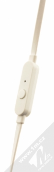 JBL T290 sluchátka s mikrofonem a ovladačem bílá (white) ovladač zezadu