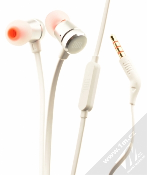 JBL T290 sluchátka s mikrofonem a ovladačem bílá (white)