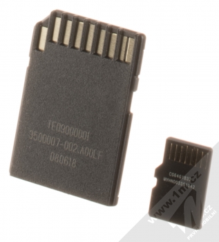 Kingston Canvas Select microSDXC 64GB Speed Class I (U1) paměťová karta + adaptér SD černá (black) zezadu