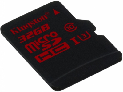Kingston microSDHC 32GB Speed Class 3 (U3) paměťová karta
