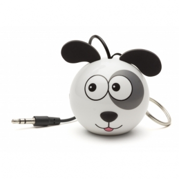 KitSound Mini Buddy Dog reproduktor pro mobilní telefon, mobil, smartphone - Pes bílá (white)