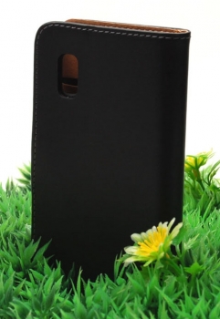 Konkis Folio Belat Purse flipové pouzdro pro LG Nexus 4 černá (black) detail zboku