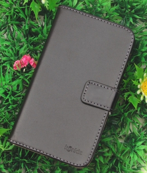 Konkis Folio Belat Purse flipové pouzdro pro LG Nexus 4 černá (black) zepředu