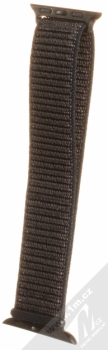 Maikes Nylon Strap textilní pásek na zápěstí pro Apple Watch 38mm, Watch 40mm, Watch 41mm černá (black)