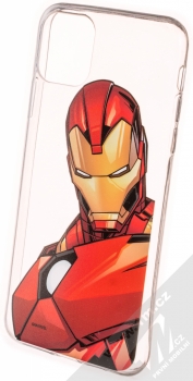 Marvel Iron Man 005 TPU ochranný silikonový kryt s motivem pro Apple iPhone 11 Pro Max průhledná (transparent)