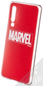 Marvel Logo 002 TPU ochranný silikonový kryt s motivem pro Huawei P30 červená (red)