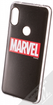Marvel Logo 002 TPU ochranný silikonový kryt s motivem pro Xiaomi Redmi Note 6 Pro černá (black)