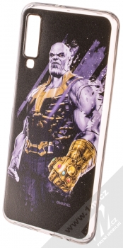 Marvel Thanos 003 TPU ochranný silikonový kryt s motivem pro Samsung Galaxy A7 (2018) černá (black)