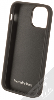 Mercedes Perforation ochranný kryt pro Apple iPhone 13 mini (MEHCP13SARMBK) černá (black) zepředu