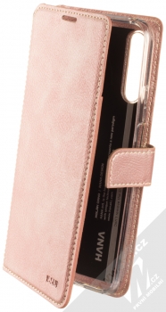 Molan Cano Issue Diary flipové pouzdro pro Huawei P Smart Pro růžově zlatá (rose gold)