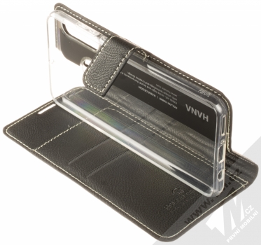 Molan Cano Issue Diary flipové pouzdro pro Huawei P30 Lite černá (black) stojánek