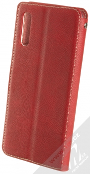Molan Cano Issue Diary flipové pouzdro pro Samsung Galaxy A50 červená (red) zezadu