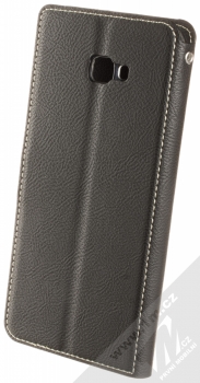 Molan Cano Issue Diary flipové pouzdro pro Samsung Galaxy J4 Plus (2018) černá (black) zezadu