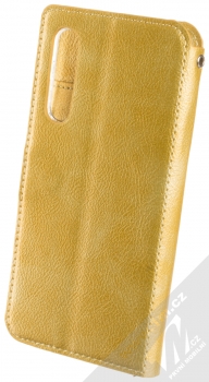 Molan Cano Issue Diary flipové pouzdro pro Xiaomi Mi 9 SE zlatá (gold) zezadu