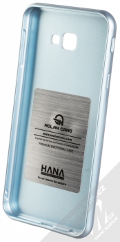 Molan Cano Jelly Case TPU ochranný kryt pro Samsung Galaxy J4 Plus (2018) blankytně modrá (sky blue) zepředu