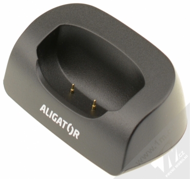 Aligator nabíjecí stojánek pro Aligator V600 Senior černá (black)