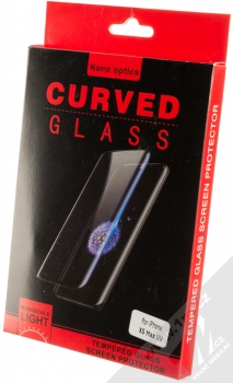 Nano Optics 5D UV Premium Tempered Glass ochranné tvrzené sklo na kompletní displej pro Apple iPhone XS Max krabička