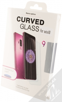 Nano Optics 5D UV Premium Tempered Glass ochranné tvrzené sklo na kompletní displej pro Samsung Galaxy Note 10 krabička